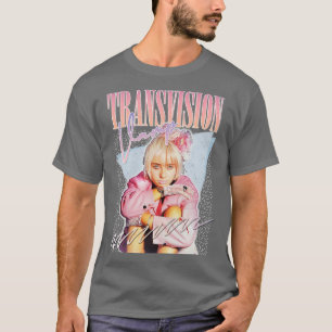 T-shirt Vamp 80s Transvision Fan rétro Art 1
