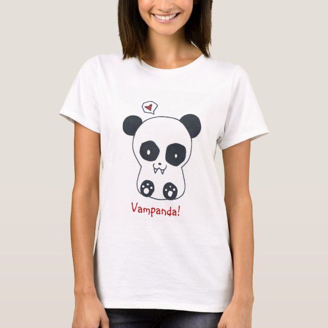 T-shirt Vampanda ! (Devant)