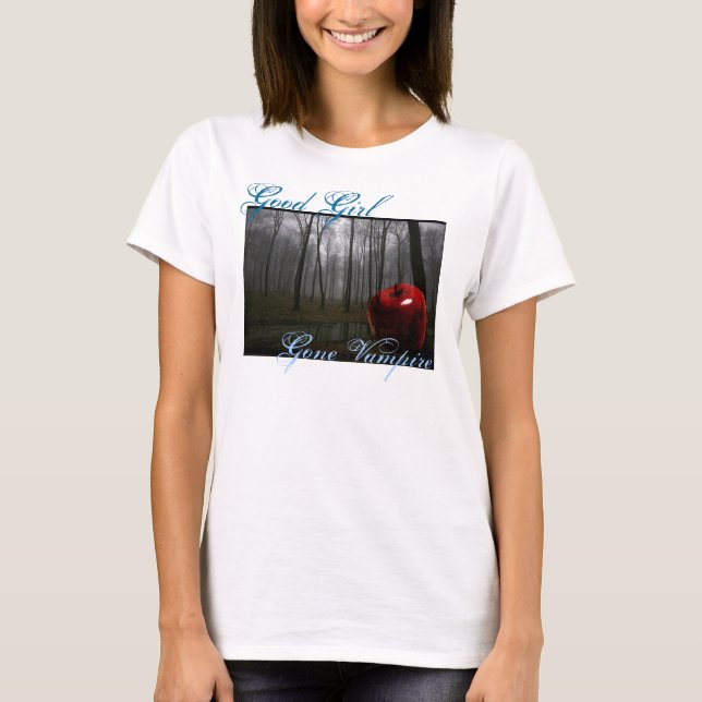 T-shirt Vampire allé bonne par fille (Devant)