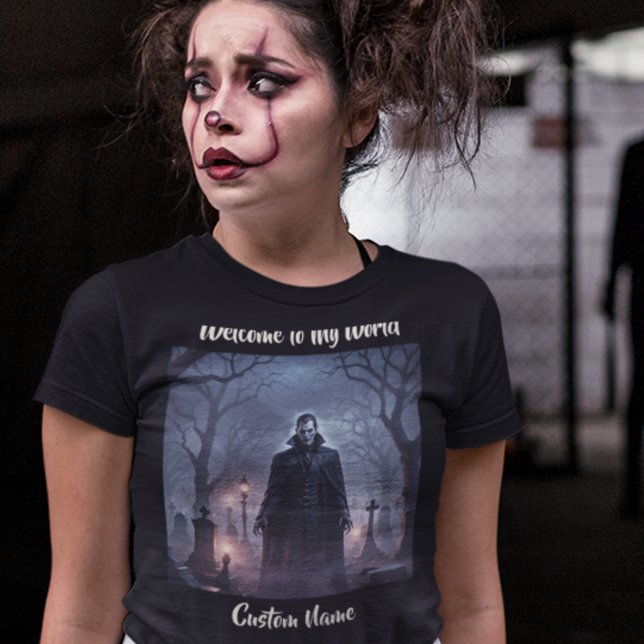 T-shirt Vampire dans le cimetière  (Créateur téléchargé)