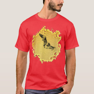 T-shirt Vampire de nuit de chauve-souris Halloween Aile vo