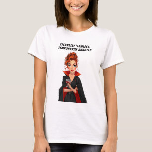 T-shirt Vampire éternel sans faute Ms Sass