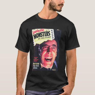 T-shirt Vampire Halloween Horreur Vintage Dracula Comic Bo