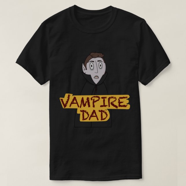 T-shirt Vampire papa Premium (Design devant)