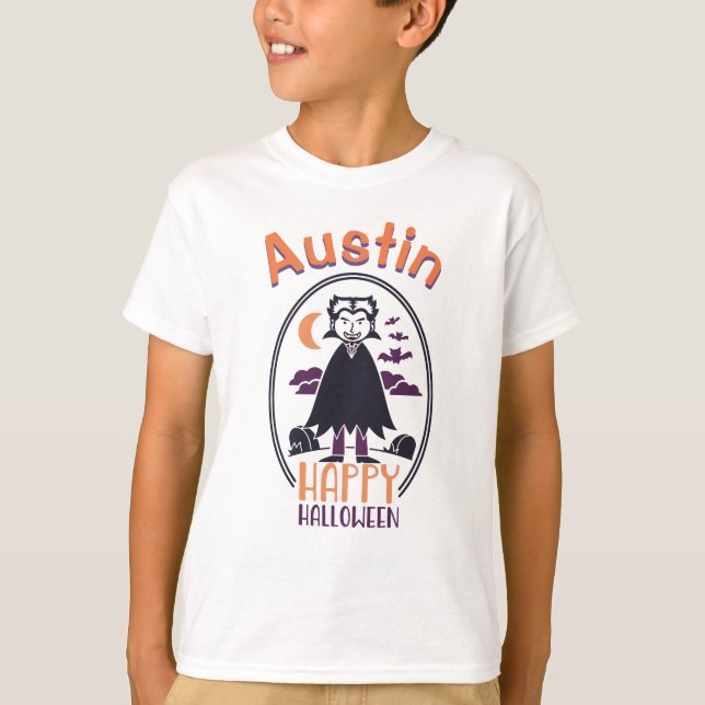 T-shirt Vampire personnalisé (Devant)