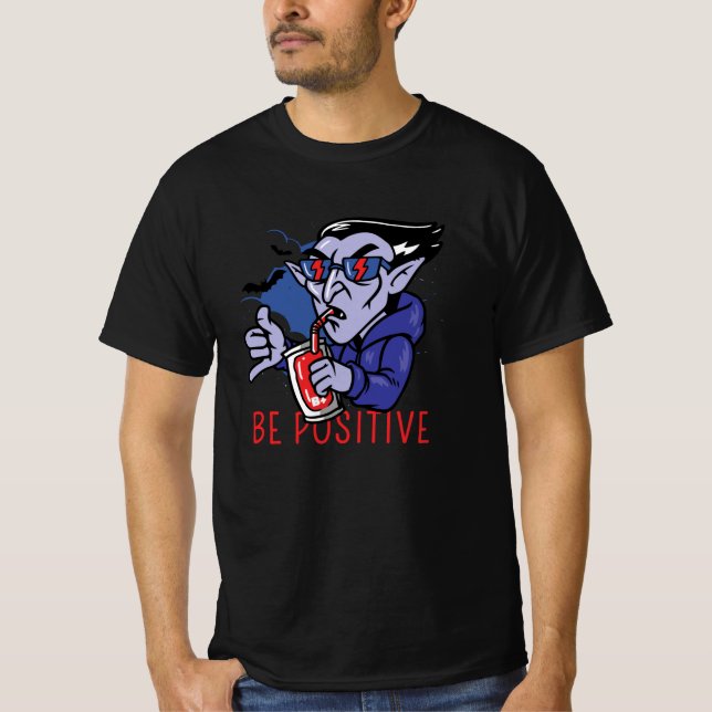 T-shirt Vampire Positif (Devant)
