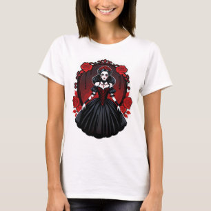 T-shirt Vampire Queen esthétique - Élégante Halloween goth