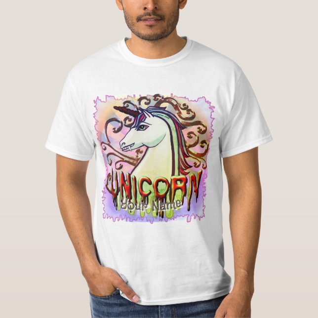T-shirt Vampire Unicorn (Devant)