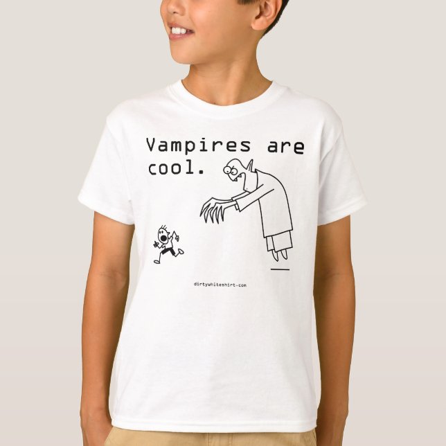 T-shirt vampires (Devant)
