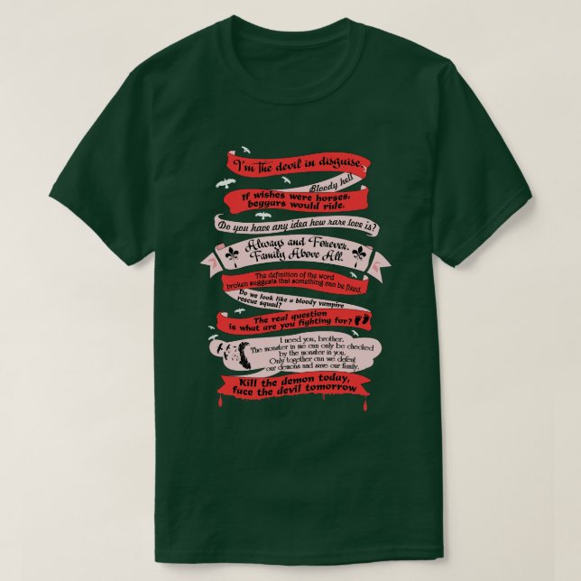 T-shirt Vampires originaux Les Originaux Tv Cadeau (Design devant)
