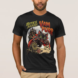 T-shirt Vampurr Again Halloween Vampire Cat Lovers
