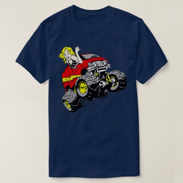 T-shirt van 4 x 4 (Design devant)