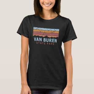 T-shirt Van Buren State Park Michigan Retro Cool