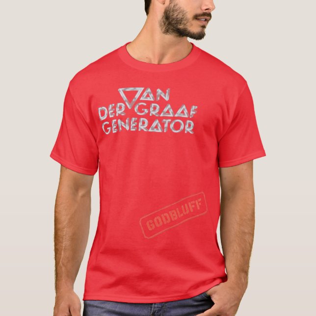 T-shirt Van Der Graaf Generator Godbluff Édition Limitée P (Devant)