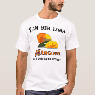 T-shirt Van Der Linde Mangoes Gagne Avec Le Joueur De Foi