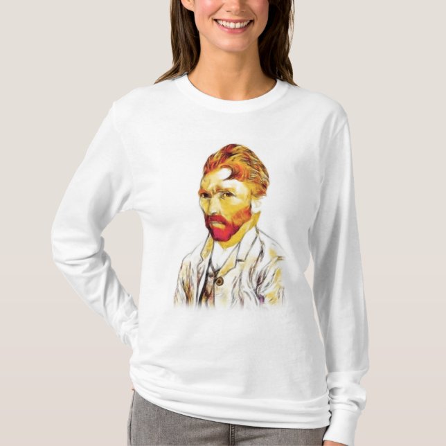 T-shirt Van Gogh Autoportrait - Cheveux Do (Devant)