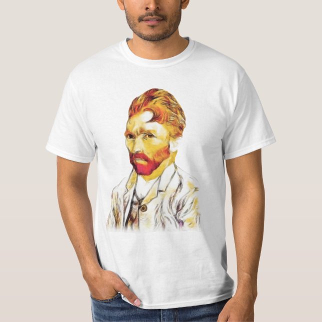T-shirt Van Gogh Autoportrait - Cheveux Do (Devant)