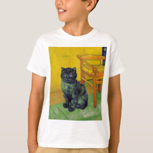 T-shirt Van Gogh Black Cat