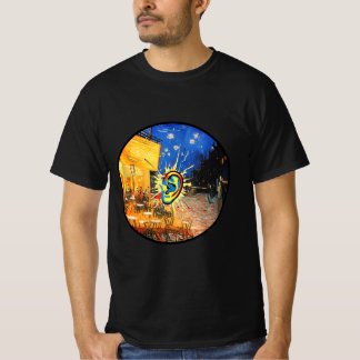 T-shirt Van Gogh Café Terrace Pop Art Ear Surrealism