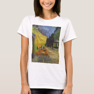 T-shirt Van Gogh Cafe Terrasse Post-impressionniste