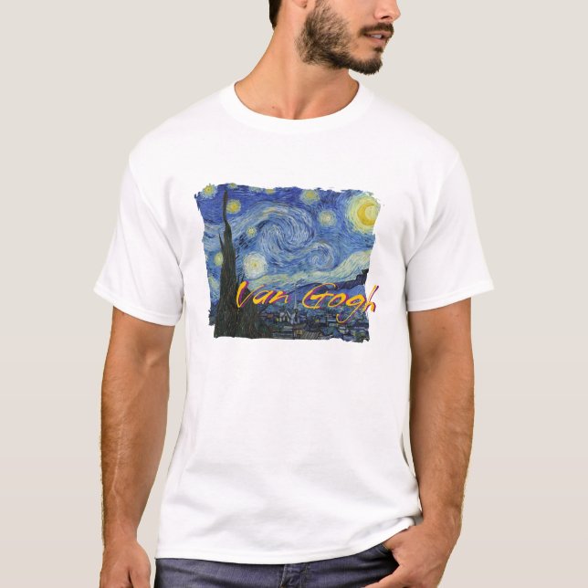 T-shirt Van Gogh * nuit étoilée (Devant)