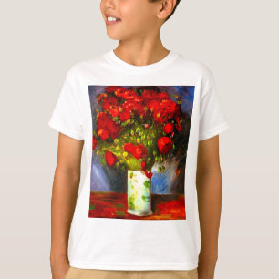 T-shirt Van Gogh Red Poppies