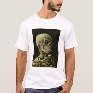 T-shirt van gogh Skull
