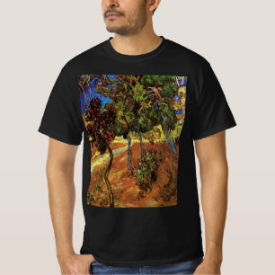 T-shirt Van Gogh Trees in the Garden, Hôpital Saint Paul