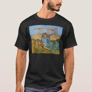 T-shirt Van Gogh Vincent - le pont de Langlois