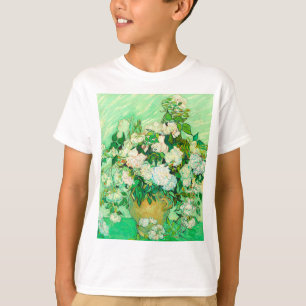T-shirt Van Gogh White Roses