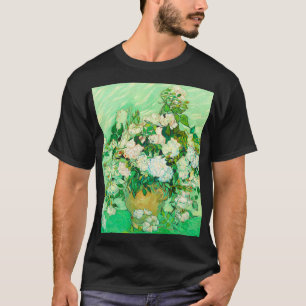 T-shirt Van Gogh White Roses