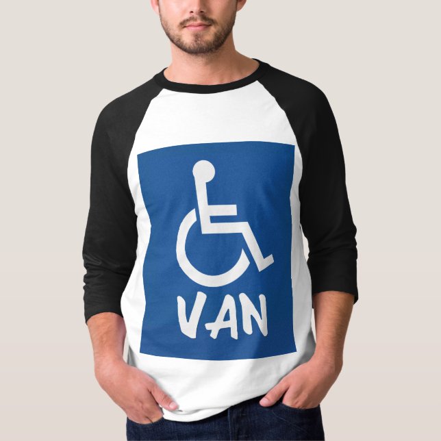 T-shirt Van Handicapé (Devant)