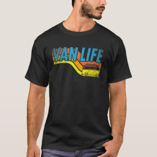 T-shirt Van Life Camper Camp Retro les années 70 80s Camp 