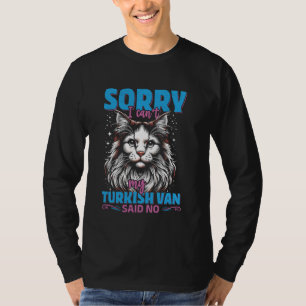 T-shirt Van Lover Turc DÉSOLÉ MON VAN TURC N'A PAS DIT AMU
