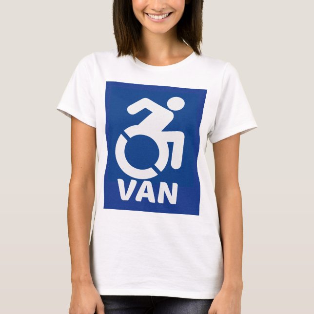 T-shirt Van Modern Handicap (Devant)