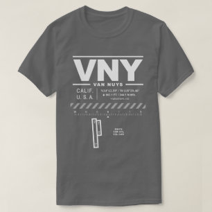 T-shirt Van Nuys Airport VNY