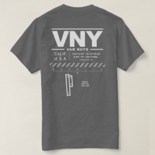T-shirt Van Nuys Airport VNY