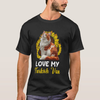 T-shirt Van turc J'AIME MON TURQUE VAN CAT Vans turcs M