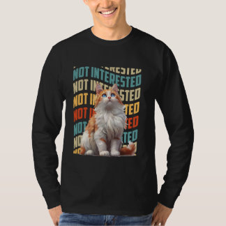T-shirt Van turc NON INTÉRESSÉ Propriétaires de chats Vans
