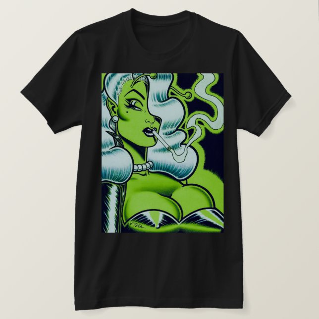T-shirt Vana DeVinyl™/Dame Dangereuse (Design devant)