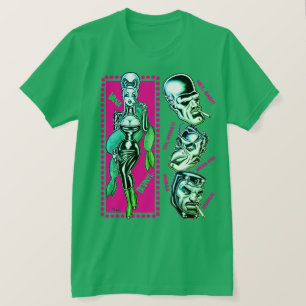 T-shirt Vana DeVinyl™/Sifflets/Green