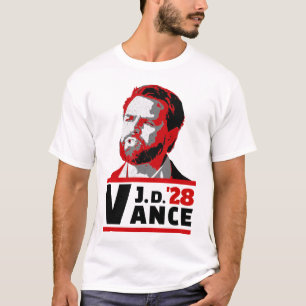 T-shirt Vance 2028 JD Vance Élection présidentielle 2028