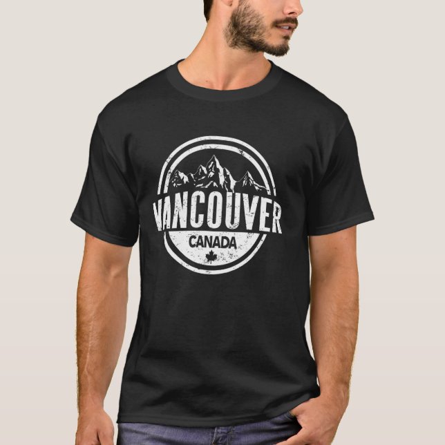 T-shirt Vancouver Canada (Devant)
