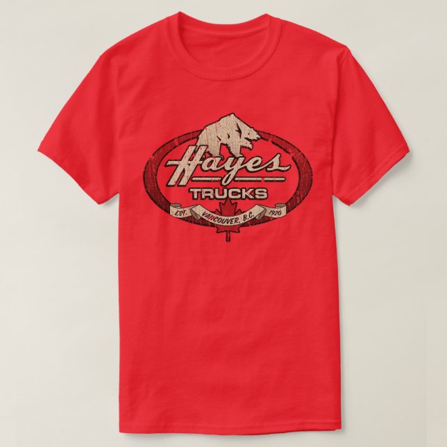 T-shirt Vancouver Hayes Trucks 1971 (Design devant)