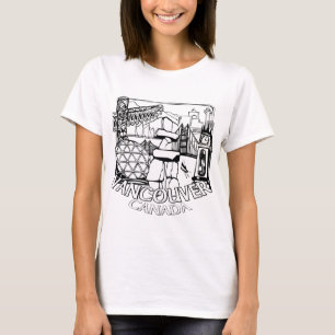 T-shirt Vancouver Souvenir Femmes Vancouver Plus Taille To
