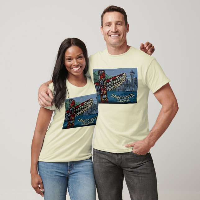 T-shirt Vancouver Souvenir Organic Vancouver Chemi (Unisexe)