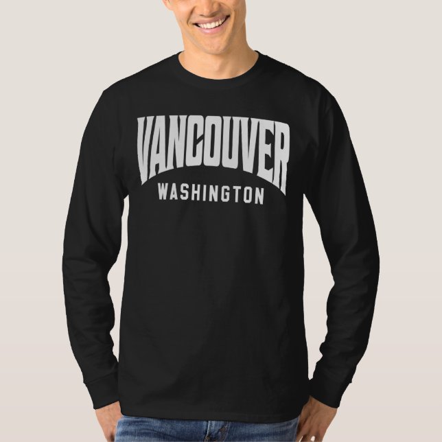 T-shirt Vancouver Washington (Devant)
