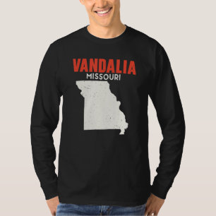 T-shirt Vandalia Missouri USA State America Travel Missour