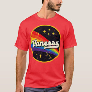 T-shirt Vanessa Arc-en-ciel dans l'espace GrungeStyle Vint