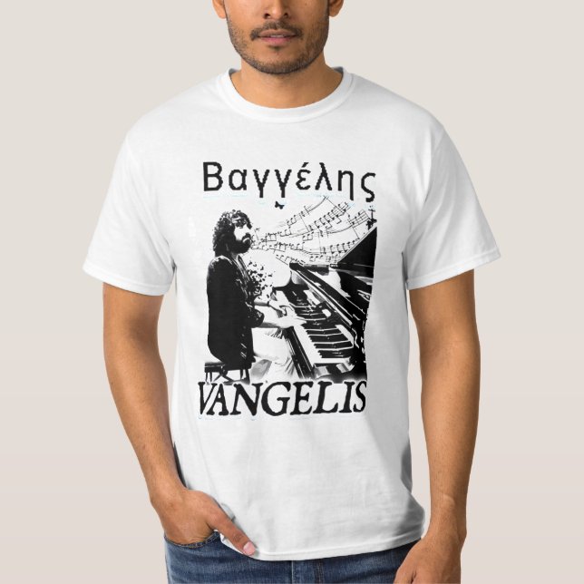 T-shirt Vangelis vintage (Devant)
